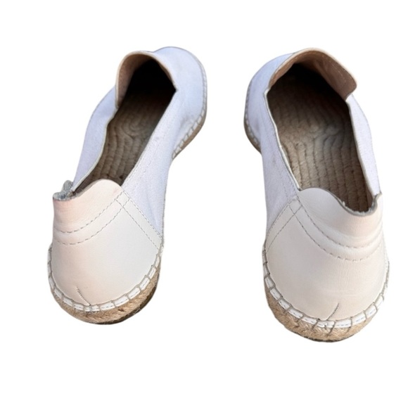 Rachel Zoe Women's Cream Hide Loafers - Picture 5 of 6